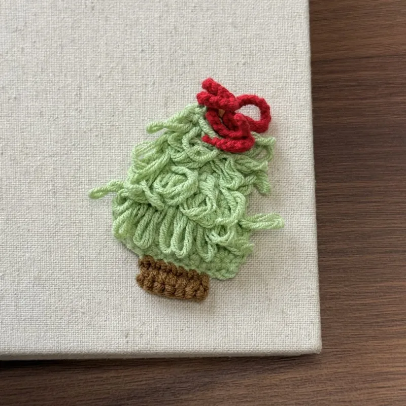 Niedliche Weihnachtsgarn-Haarspangen für Kinder, Pony, Haarnadel, Kopfbedeckung, lustiger Haarschmuck mit Weihnachtsmotiv