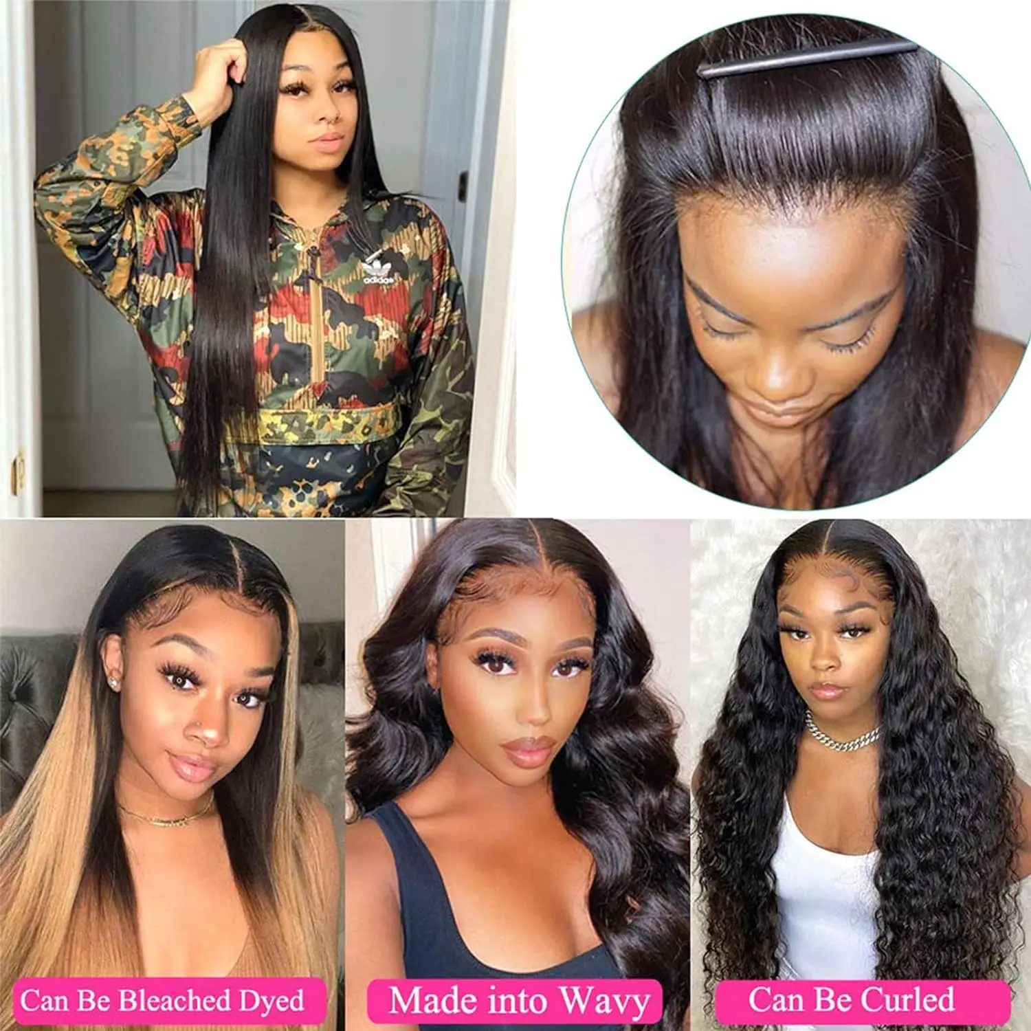 Lace Frontal Only 13x4 Water Wave Closure Human Hair Brazilian Lace Frontal Closure Deep HD Transparent Lace Front Closure Only