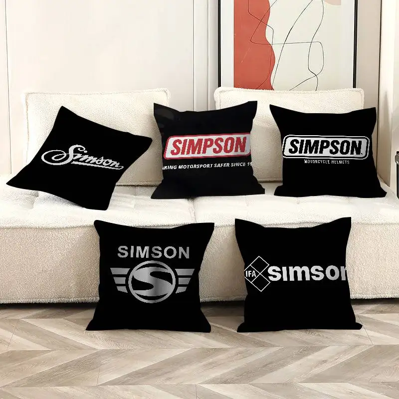 Motorcycle Brand S-Simson Personalized Pillow Cover Kids Bedroom Wild Party Decor Pillowcase kid Birthday shower Gift