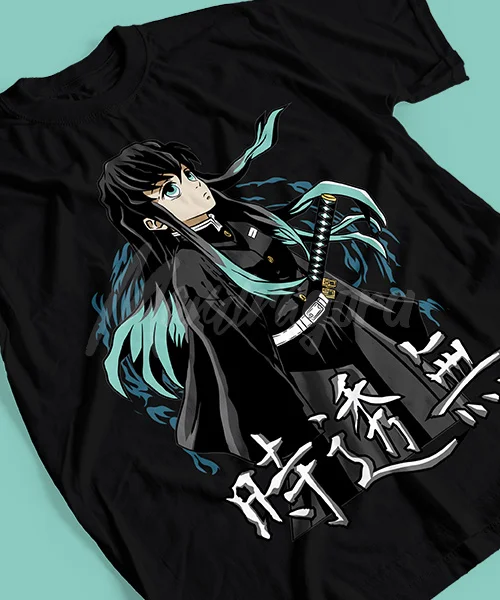 T-shirt for Anime Demon Slayer Muichiro Tokito