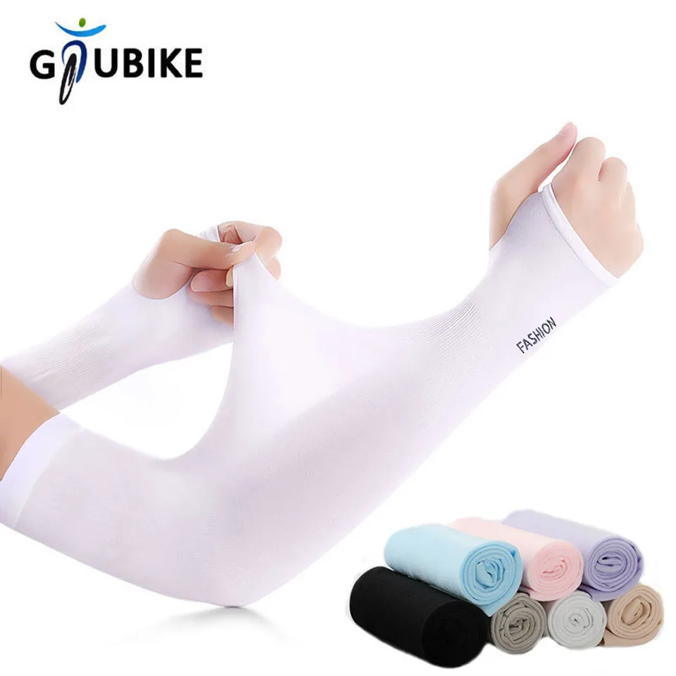 

GTUBIKE велосипедный рукав солнцезащитный крем летние виды спорта на открытом воздухе путешествия многоцветный козырек для рук удобный и дышащий для мужчин и женщин