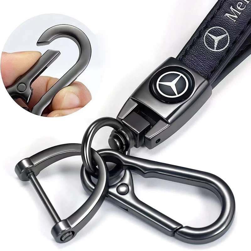 Car Keychain Key Holder Key Chain Ring For Mercedes Benz AMG W203 W206 W220 W205 W211 W212 W201 W210 W108 Car Accessories