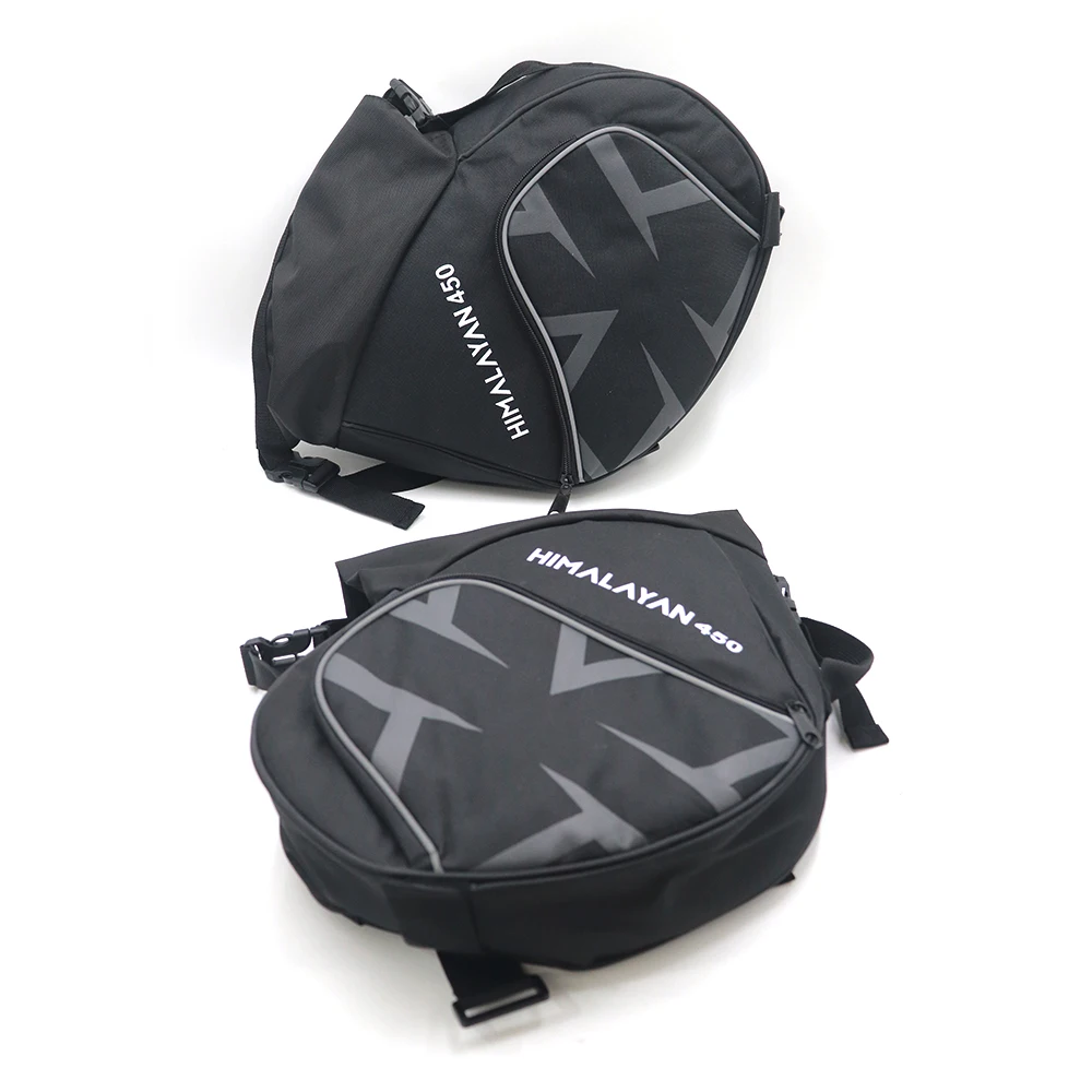For Royal Enfield Himalayan 450 2024+ Motorcycle Bumper Bag Set 16L Waterproof Polyester Luggage Pannier Off-Road Adventure