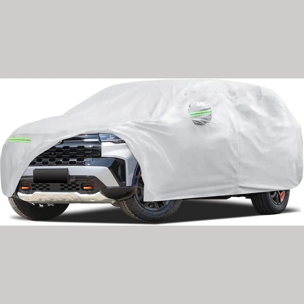 Car Cover Custom Fit For Ford Explorer 1995-2026 Waterproof Cover Sun Rain Protection With Door Zipper