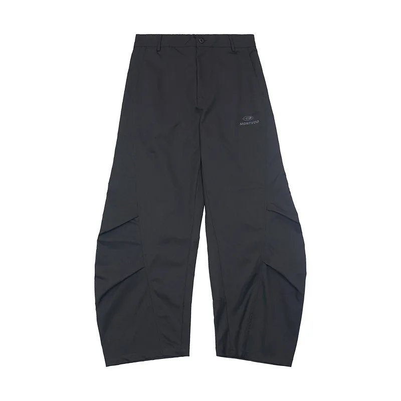 Scimitar مطوي المظلي السراويل وظيفية المشي لمسافات طويلة في الهواء الطلق مقاوم للماء فضفاض عادية وسراويل أنيقة السراويل البضائع للجنسين 5X3F