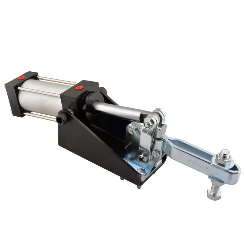 HS-10247-A Air Toggle Clamp CNC Pneumatic Clamp Hold Capacity 450kg/990LB G1/8'' Inlet High Quality Fast Delivery OEM ODM
