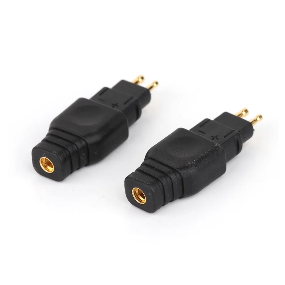 Pair MMCX 0.78/0.75 2Pin Adapter Gold Plated Earphone Plug For Sennheiser HD414 HD650 HD600 HD580 HD565 HD545 HD535 HD525 HD265