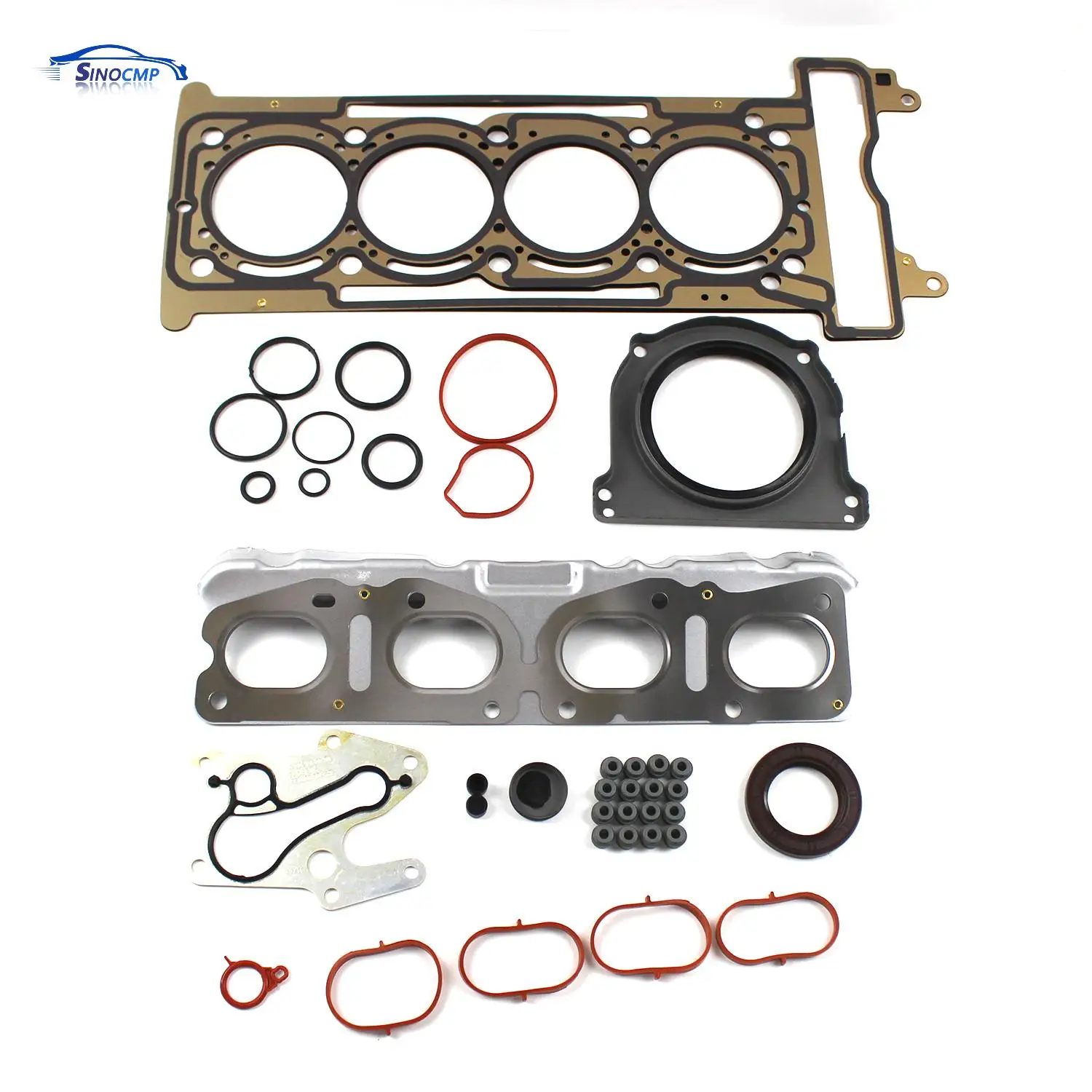 

Rebuild Gasket Seals Kit 2740160020 2740164100 2740162000 Fits For Mercedes-Benz C180 E250 W205 W212 X253 R172 M274.910 M274.920