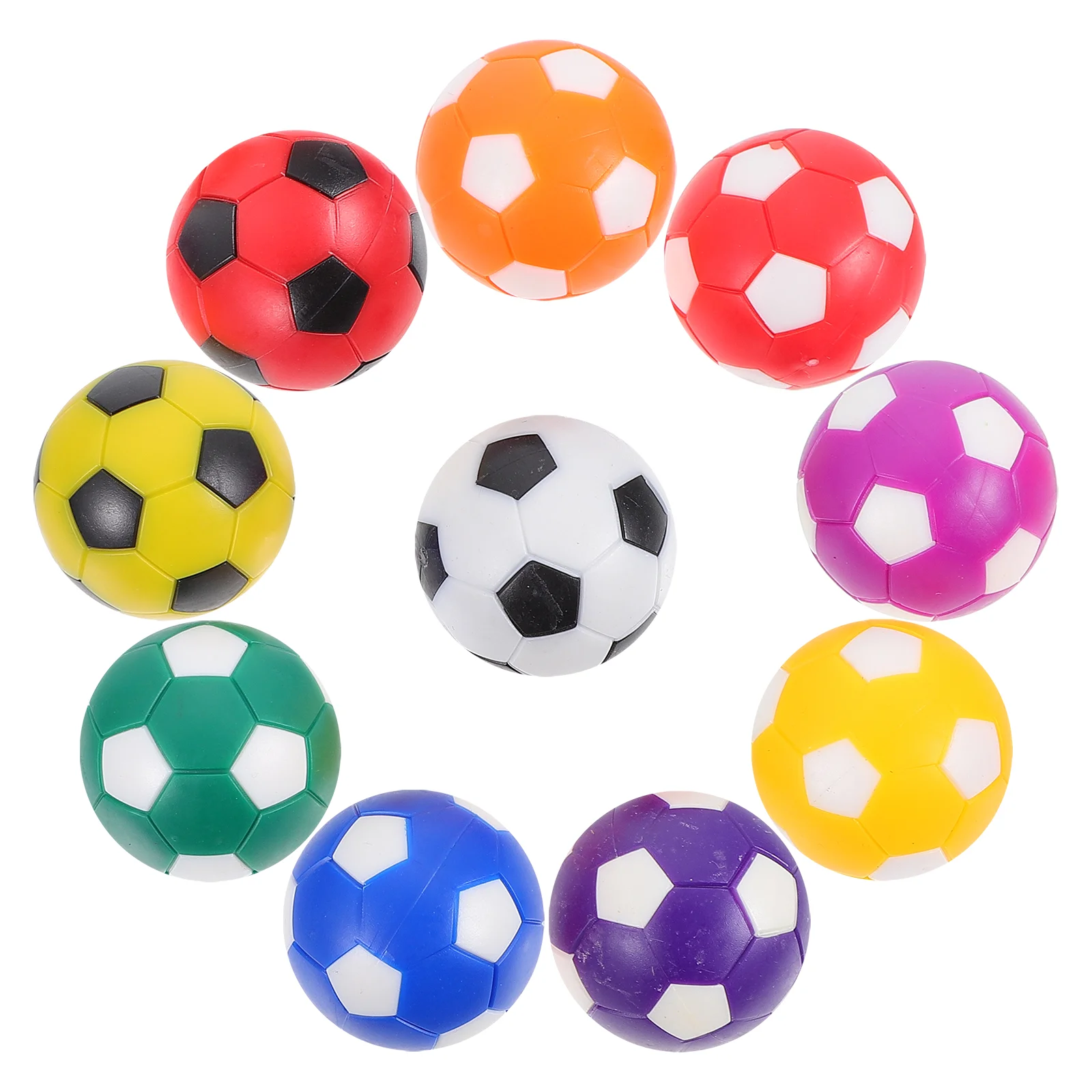 10 Pcs Foosball Accessories Plastic Table Football Kids Soccer Substitute Replacement Child