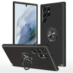 Ring Holder Phone Case for Samsung Galaxy S26 S25 S24 Ultra S23 FE S22 S21 Plus A57 A37A17 A07 A15 A35 A55 A16 A06 A36 A56 Cover