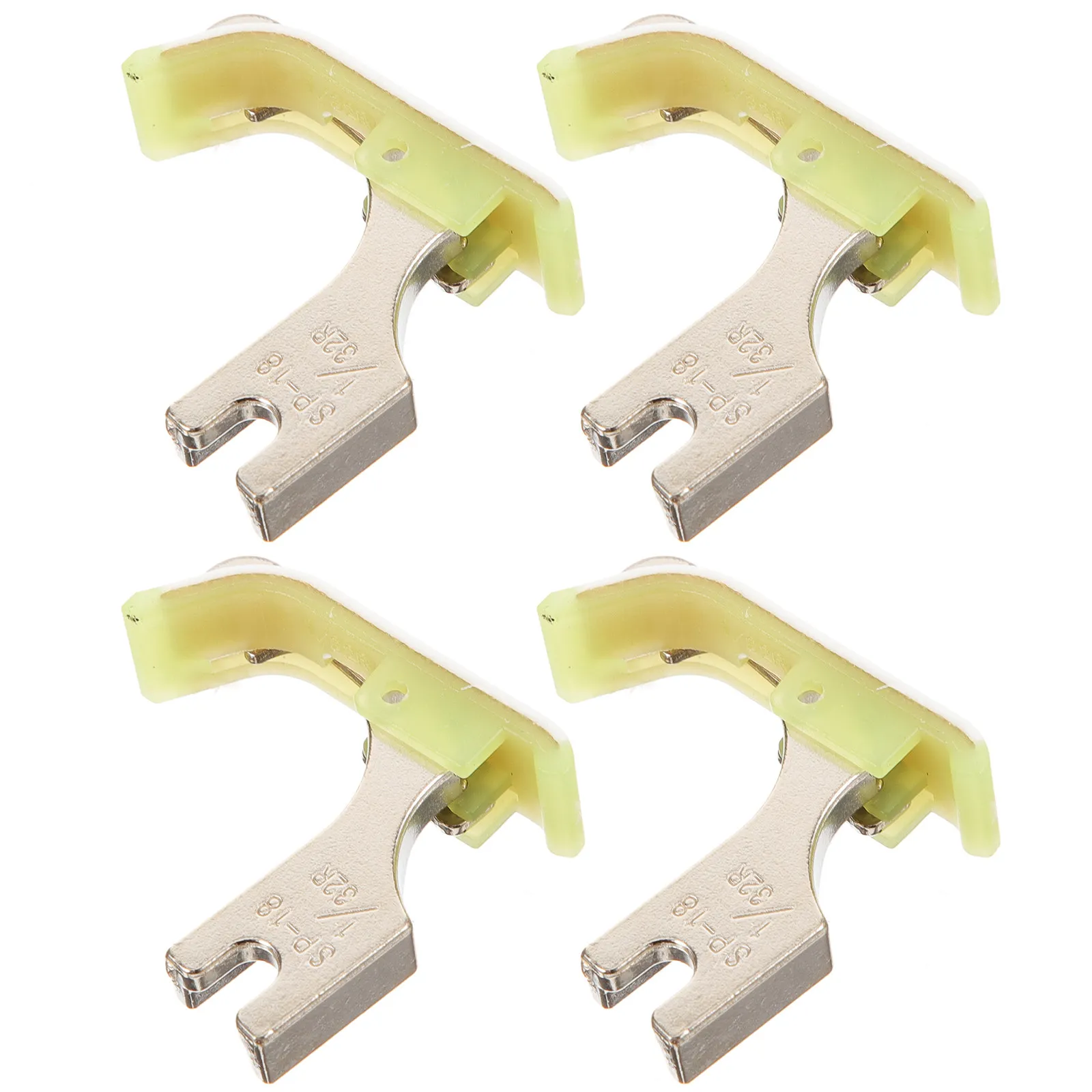 

4Pcs Sewing Machine Presser Foot Steel Replaceable Professional Presser Feet Suitable for Industrial Household Hidden Zipper