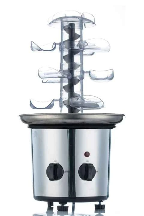 Description Picture 4 of itemTower Trees Restaurant chocolate fuente machine Fountain waterfall machine Electric Fondue Stainless Steel Party Cater