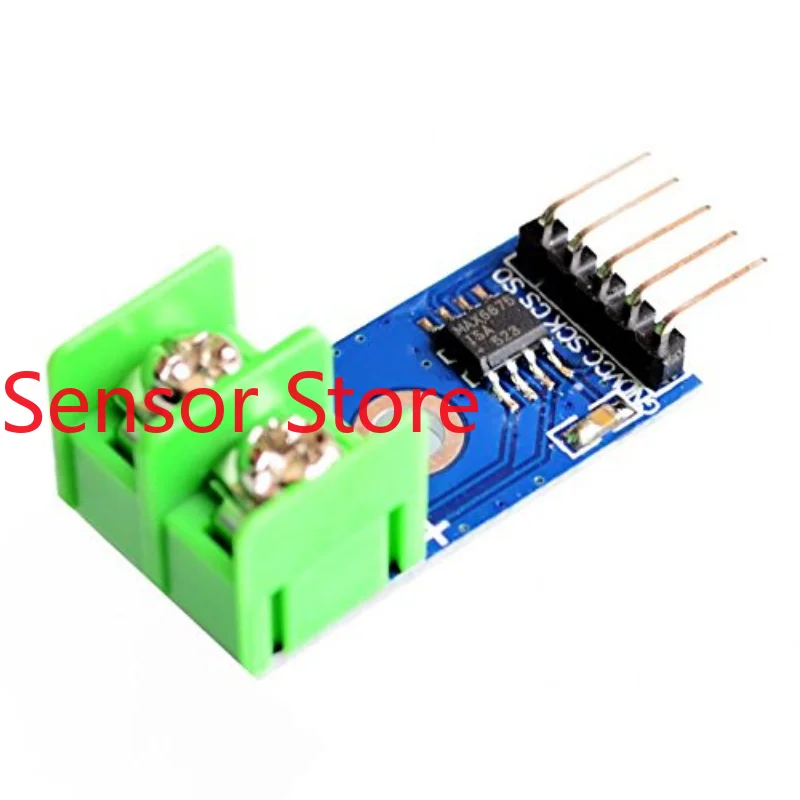 5PCS The MAX6675 K-type Thermocouple Module Temperature Sensor Can Measure A Maximum  Of 1024 Degrees