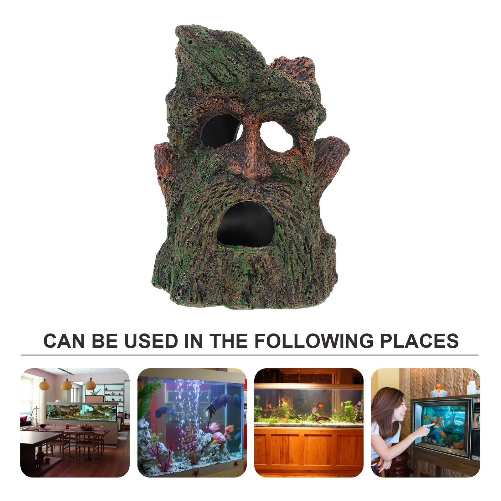 

1Pcs Nest Underwater Decor Fish Hiding House Creative Landscape Decoration Fresh Chic Look Fish Tank Decor