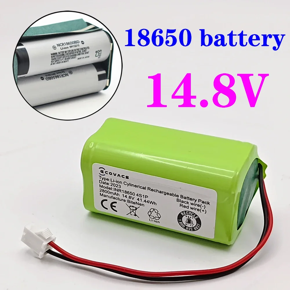 14.8V 2800mAh 4s1p Battery For eufy RoboVac 15C 15T 25C 30 30C 35C MAX G10 G15 G20 G30 Hybrid Edge Robot Vacuum Cleaner Parts