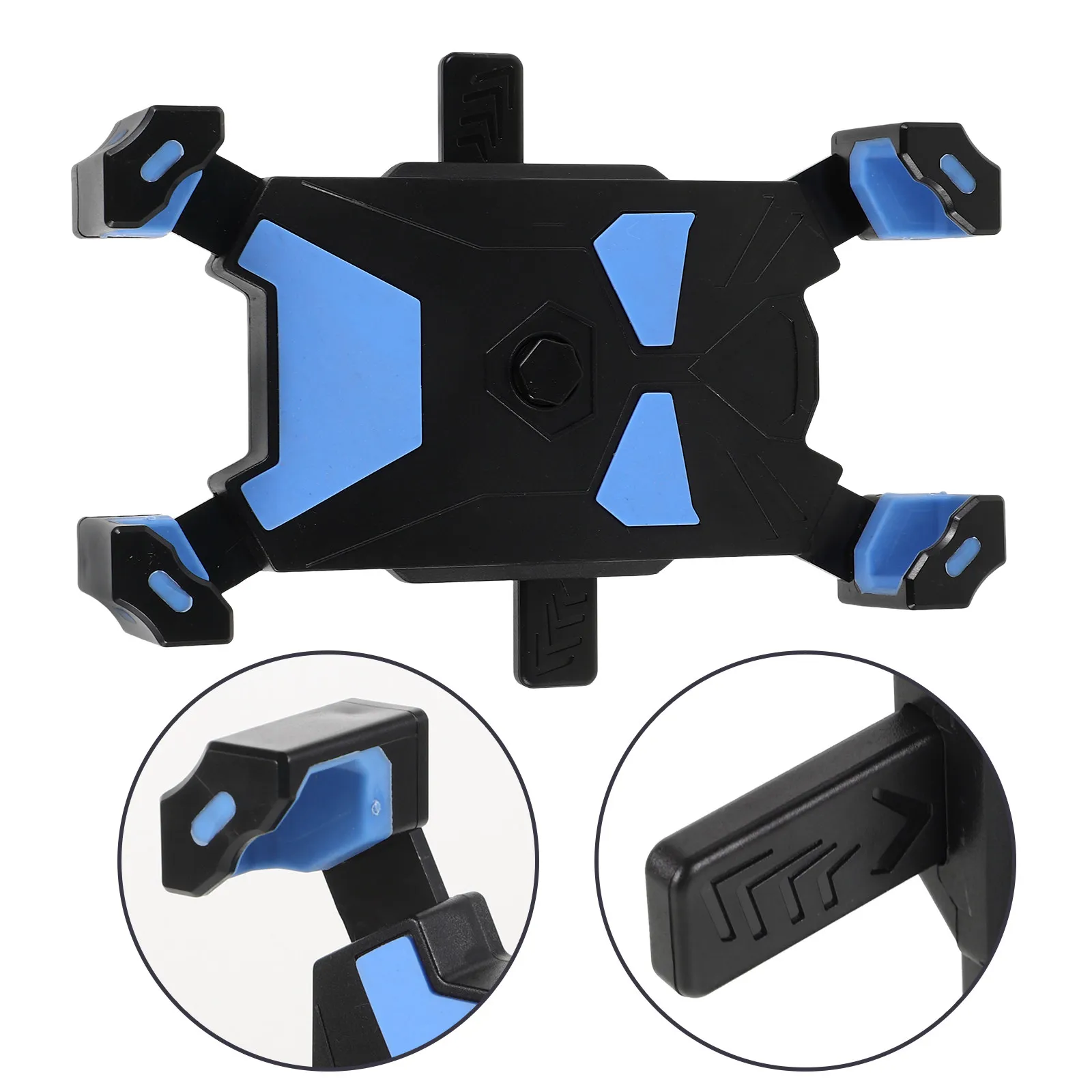 

Bike Motorcycle Phone Stand Durable 360 Rotate Anti Shake Mobile Bracket Space Saving No Tool Required Cycling Navigation