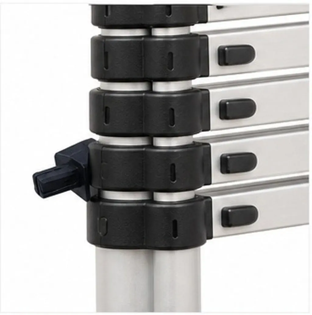 12Pcs Telescopic Ladder Switch Replacement Parts High Strength PP Material Simple Installation Secure Locking for Universal