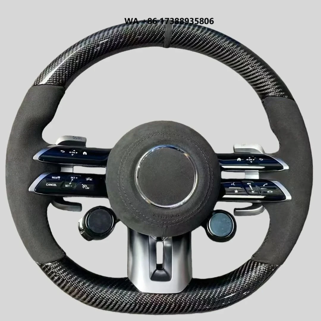 For a ,C , E ,GT GLS W177 W206 W213 W167 290 190 W463 Carbon Fiber OLED Steering Wheel