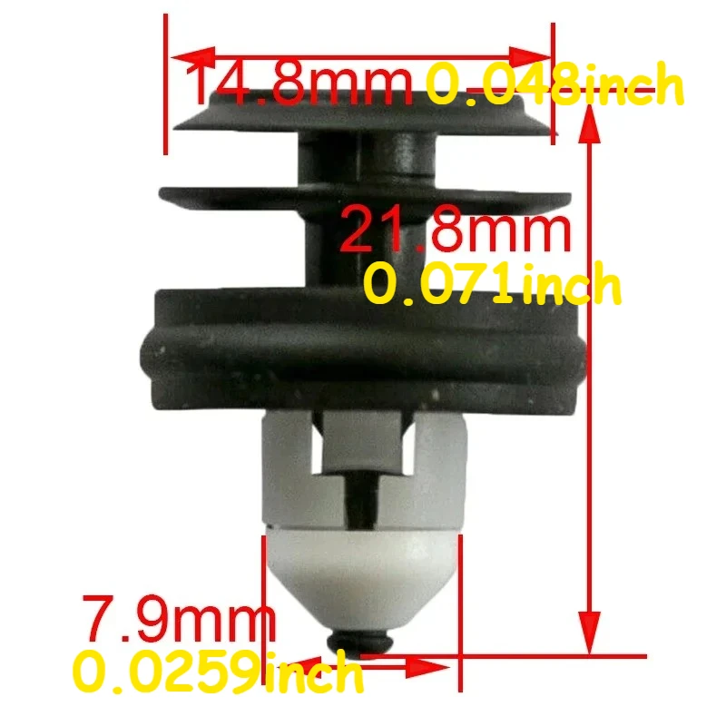 10pcs Automotive interior door panel fixing buckle For Bmw X5 X3 Z4  5-Series 6-Series Front Door Card Clips