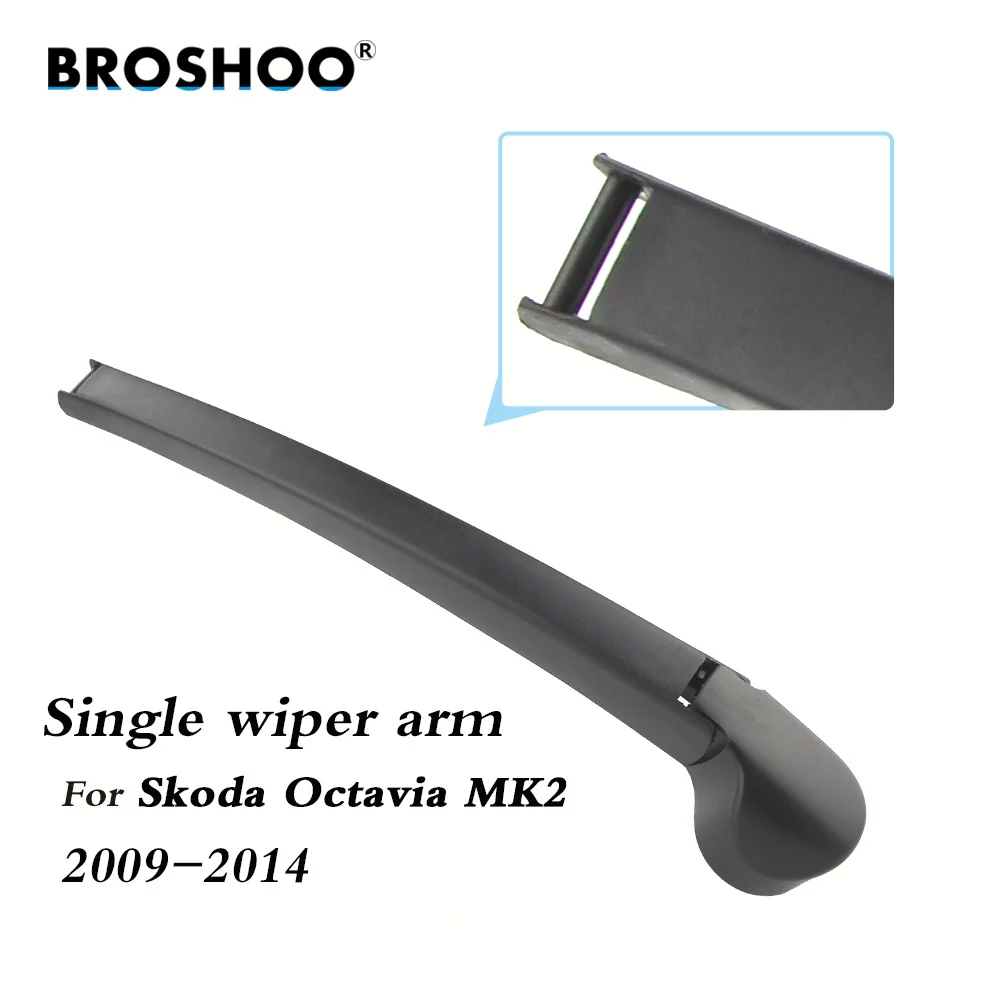 BROSHOO Car Rear Wiper Blade Blades Back Windscreen Wiper Arm For Skoda Octavia MK2 Hatchback (2009-2014) 405mm,Car Styling