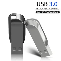 YENI USB Flash Sürücü 3.0 128 GB 64 GB 32 GB 16 GB 8 GB Metal 2.0 Pendrive USB Sopa Kalem Sürücü 3.0 Yüksek Hızlı 128 GB 64 GB 32 GB 16 GB 8 GB