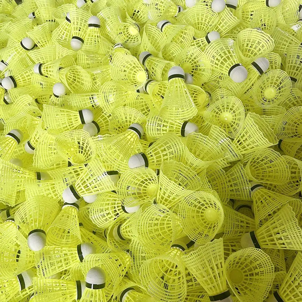 10PCS Green Badminton Balls Portable Badminton Travel Out Products Sport Training Nylon Shuttlecock Outdoor Supplies