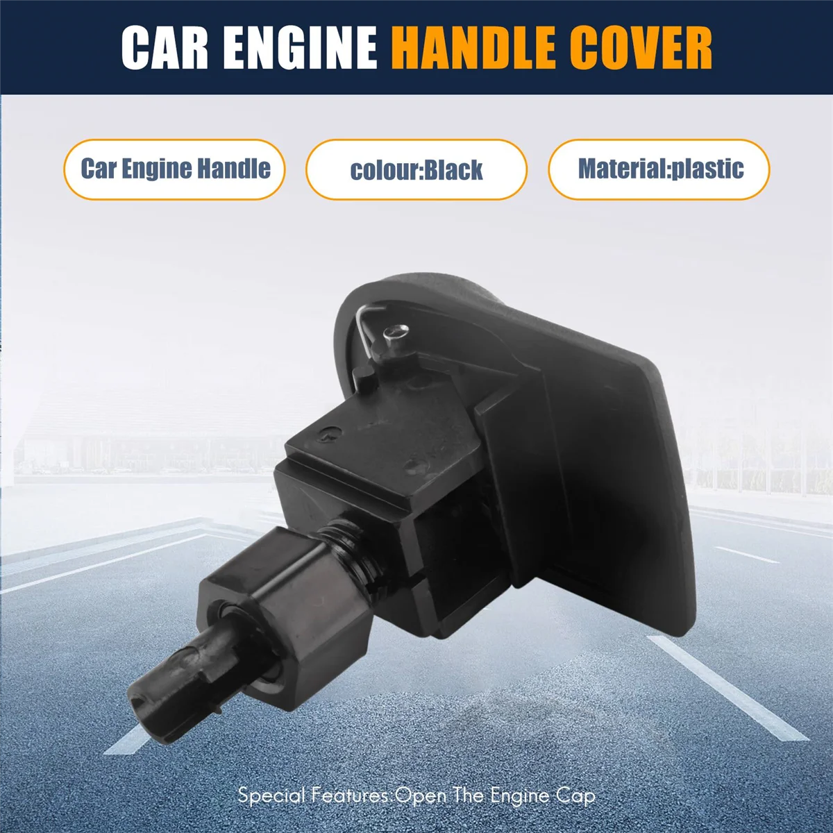 Car Engine Cap Cover Switch Handle for J3 J5 Heyue