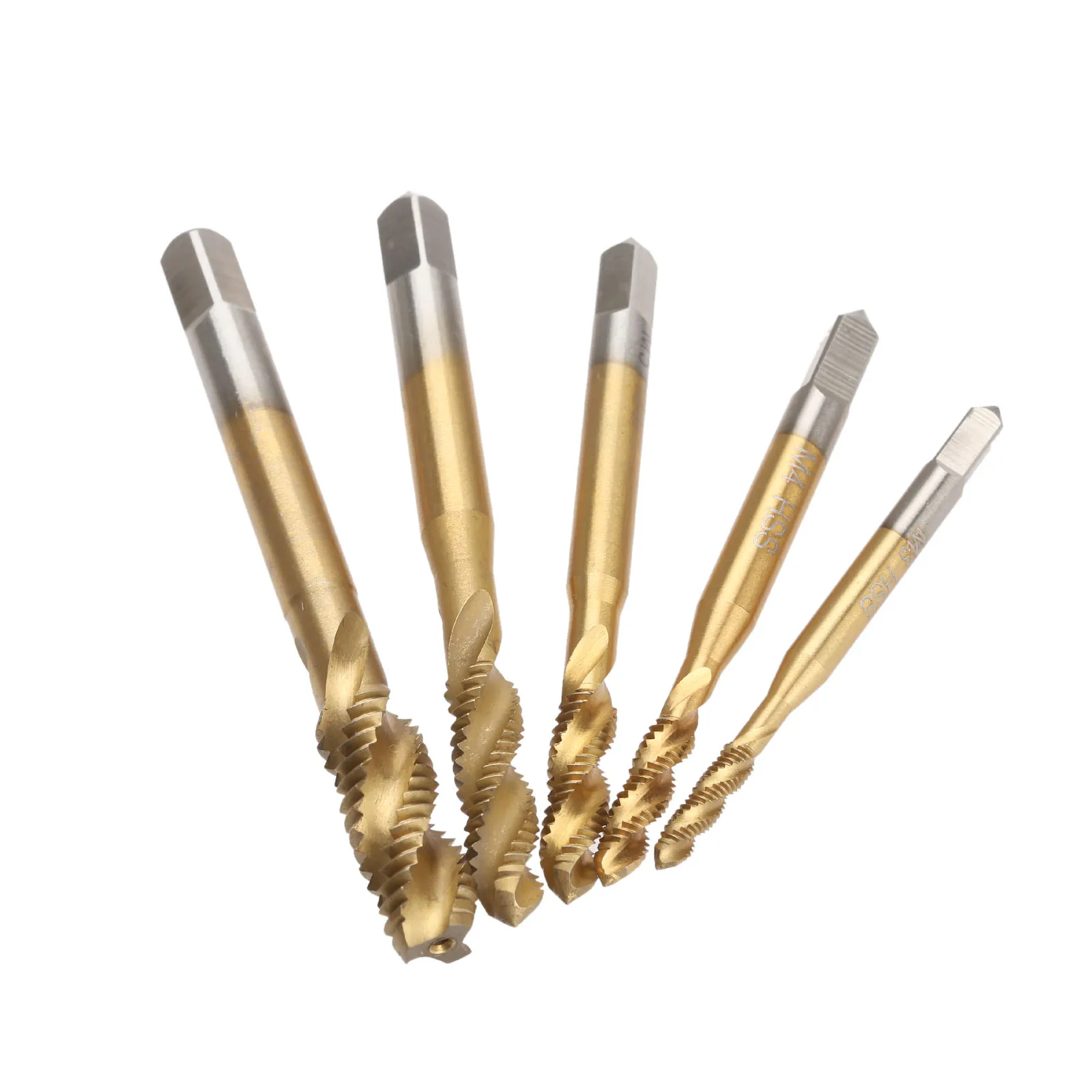 Ручные инструменты DRELD винт из быстрорежущей стали M3 M4 M5 M6 M8, титановый спиральный кран с прямой канавкой, метрический станок, винтовые краны, резьбовой станок