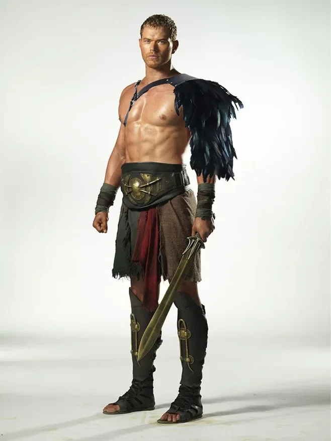 Vintage Medieval Feather Shoulder Armor Men Jacket Feather Shrug Shawl Punk Cape Cloak Halloween Cosplay Props