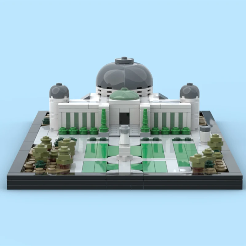 410pcs MOC Griffith Observatorium Architectuur Bouwstenen verzamelaar Verjaardag Volwassen kinderen Kerst speelgoed Cadeau