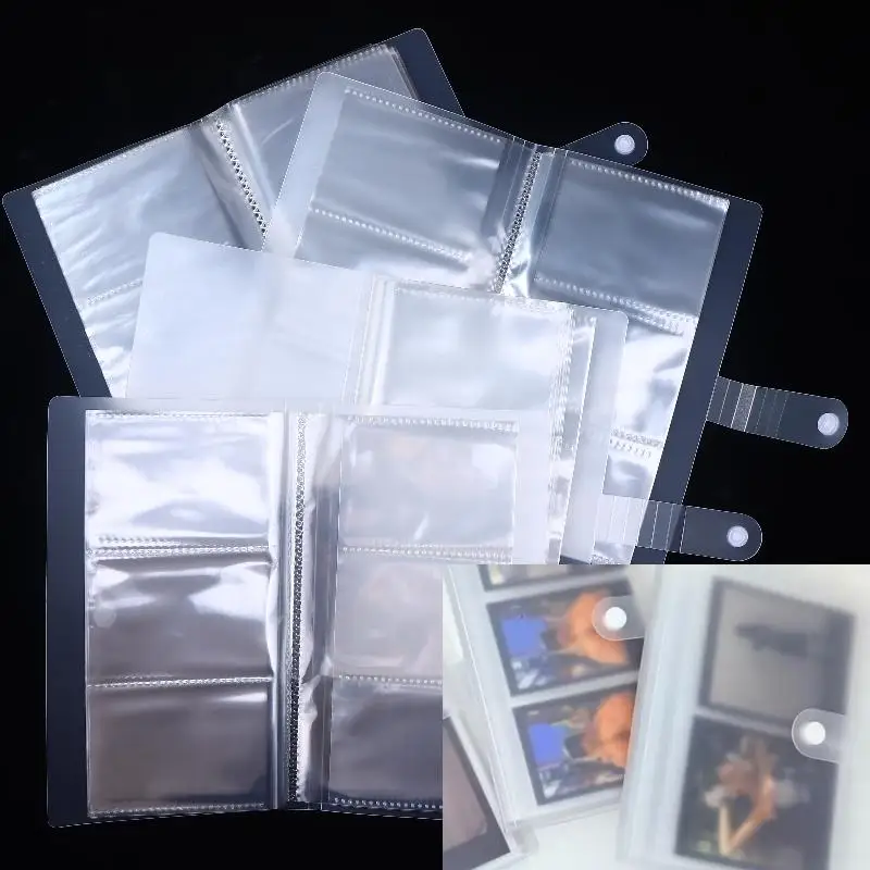 1 قطعة ألبوم صور كتاب بطاقة بريدية صور تخزين بطاقة ألبوم ألبوم صور المحتوى 84/120/240/288 فتحة