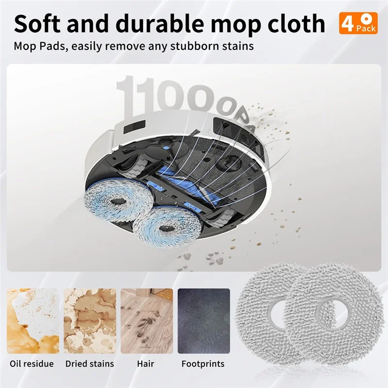 

AC39-аксессуары Forecovacs DEEBOT T30 Pro Ecovacs Deebot T30 Pro Сменный вакуумный фильтр