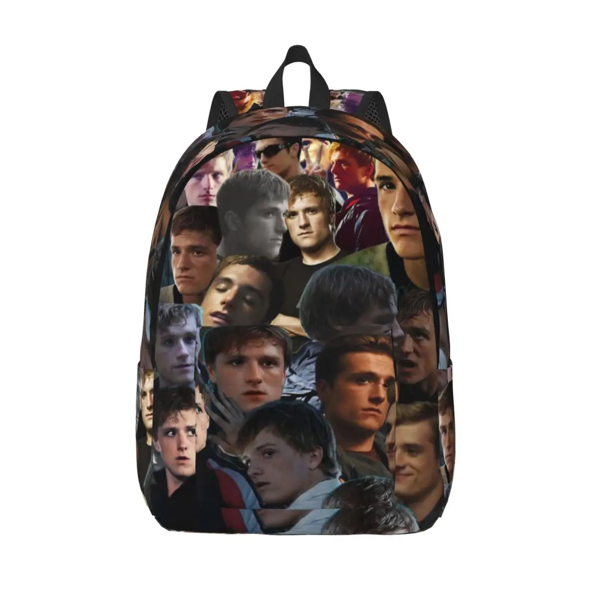

Hunger Games Peeta Mellark Backpack for Men Women Teenage Student Work Daypack Josh Hutcherson Laptop Canvas Bags Gift