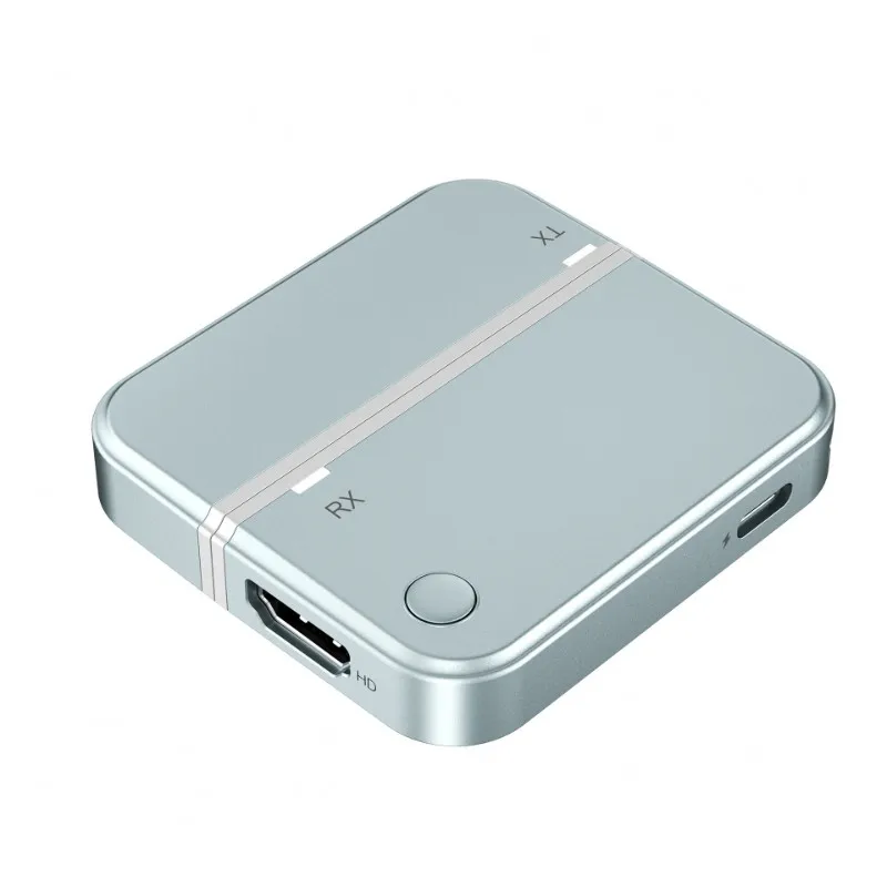 

FULL--Video Transmitter Receiver Extender 50M Wireless Adapter Dongle 1080P Compatibility For Monitor Projector Laptop PC