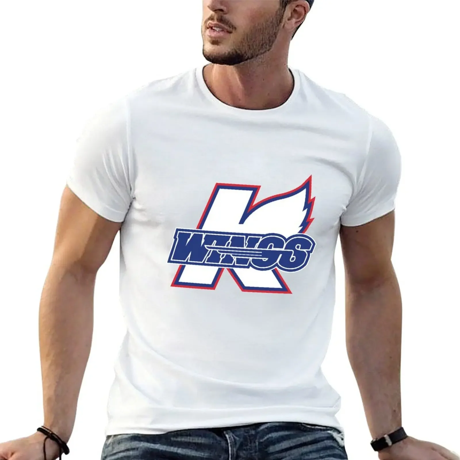 

Kalamazoo Wings, Merch T-Shirt designer shirts Aesthetic clothing oversized tee shirts for men