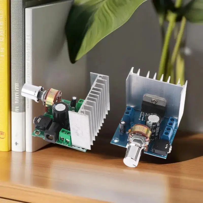 1 個 Tda7297 アンプボードデジタルアンプボードデュアルチャンネルアンプボード完成ノイズなし 12V デュアル 15W