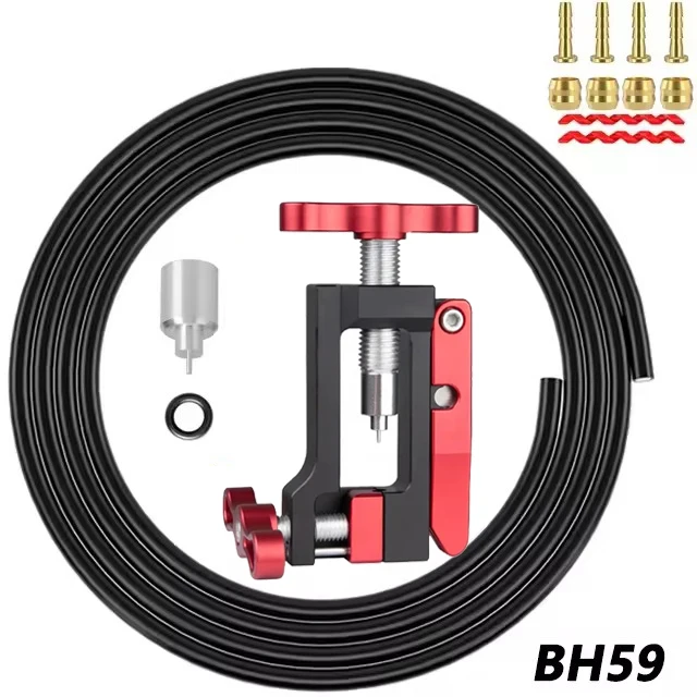 2-in-1-Fahrrad, hydraulische Scheibenbremse, Ölnadel, Werkzeuge, Treiber, Schlauchschneider, Kabeltange, Olive Connector Insert BH59 BH90, Installationspresse
