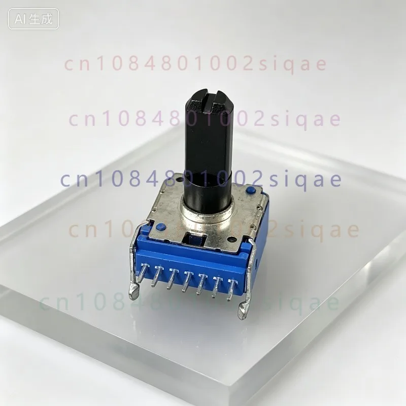 FOR RK14 A50K 7-Pin Dual Potentiometer 10PCS Power Amplifier Mixer Synthesizer Volume Control
