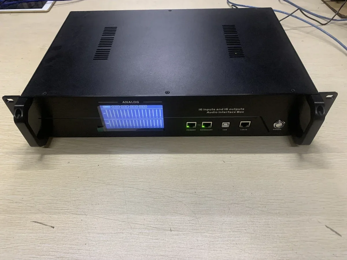 16 Channel Dante Audio Interface Box DL16 Dante Audio Conversion Processor