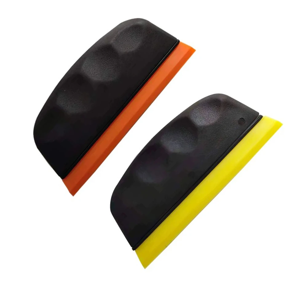 Professional PPF Installation Squeegee - Dual-Material Handle with Soft Rubber Blade for Scratch-Free Window Tint Application