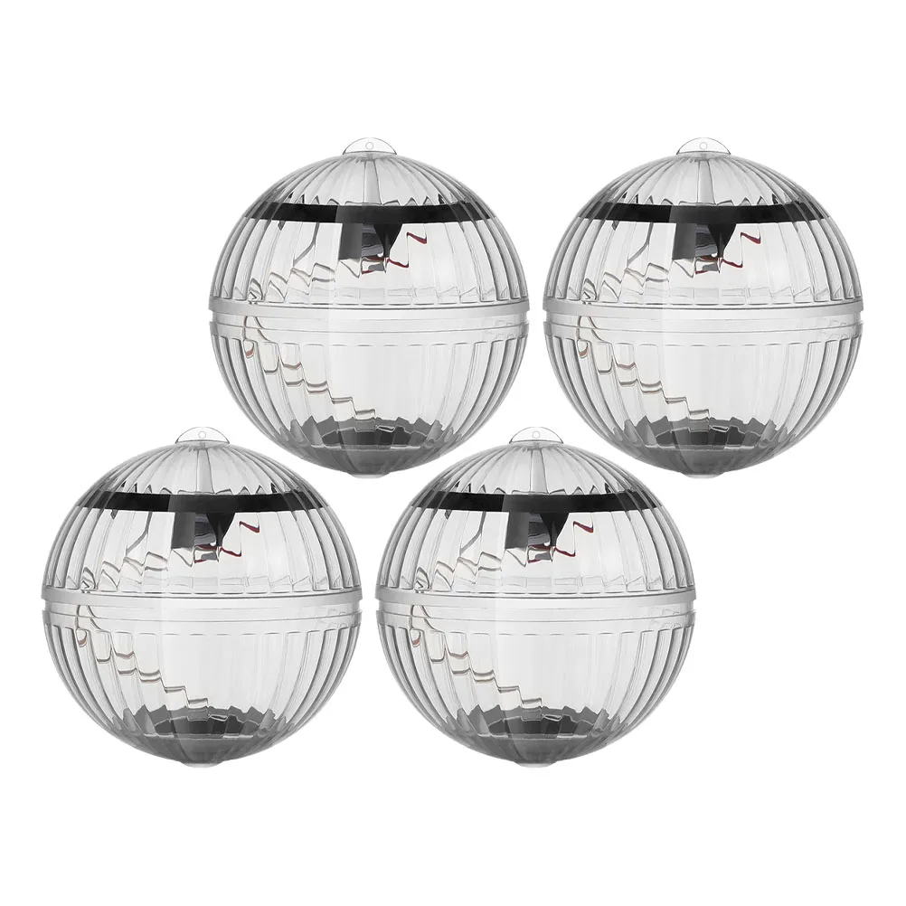 

4pcs Floating Pool Lights Solar Powered Color Changing LED Waterproof Rechargeable Light for Garden Pond Party Decoration