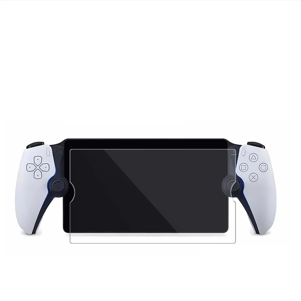 Untuk Sony PlayStation Portal Game Handheld mesin Game kaca Tempered 9H Premium permainan mesin pelindung layar film perlindungan