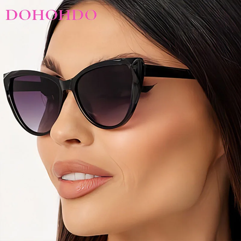 

Trendy Cat Eye Women's Sunglasses Retro Brand Design Outdoor Drive Men Sunglass Travel Sports Hiking Female Eyewear UV400 Lentes