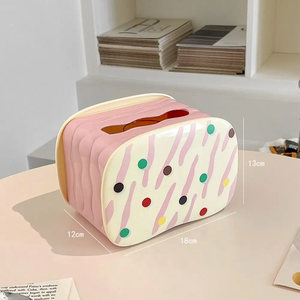 Simplicity Versatile Spring Tissue Box Durable Wear-resisting Extractable Tissue Portable Brace Household Products