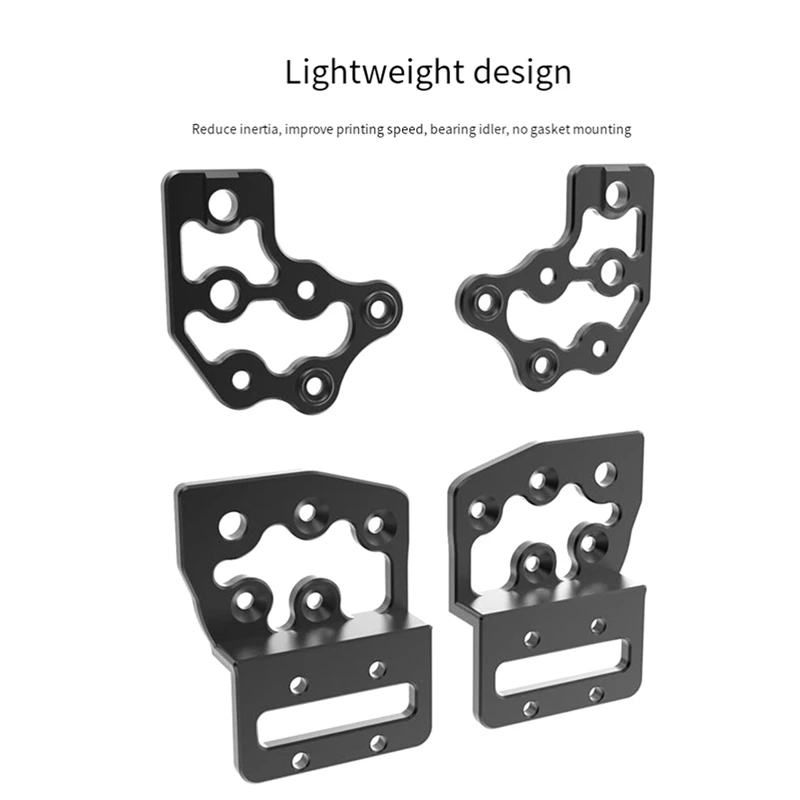 XY Beam Upgrade Kit para Voron 2.4 R2 XY, Joint Alumínio CNC, Ultra-Light Quantitativ XY Peças Estruturais