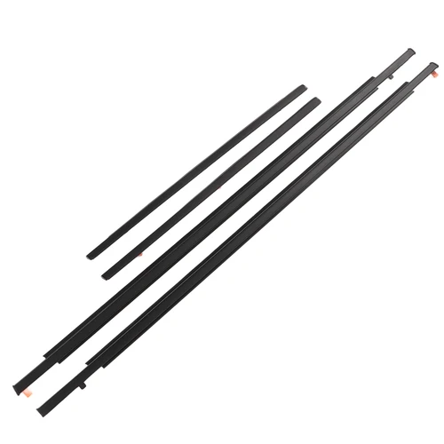 Imagen 2 del producto 4 piezas de moldura para puerta y ventana 6816235073   Reemplazo de burlete delantero trasero para FJ Cruiser 2007-2014