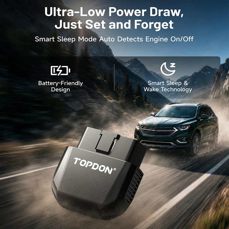 TOPDON AFM/DFM Disabler for V6 V8 GM, OBD2 AFM Disabler Device | for Chevy Silverado GMC Sierra Yukon Cadillac Escalade, Prevents Cylinder Deactivation, Active Fuel Management Disabler