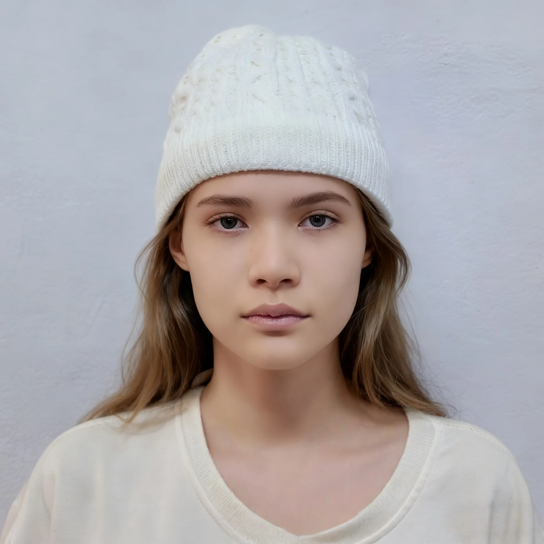 Mehrzweck-Set mit gestrickter Wintermütze und Schal | Warme Thermo-Mütze, Halswärmer, Ski-Gesichtsbedeckung für Damen und Herren, Outdoor, kaltes Wetter – Detail 36