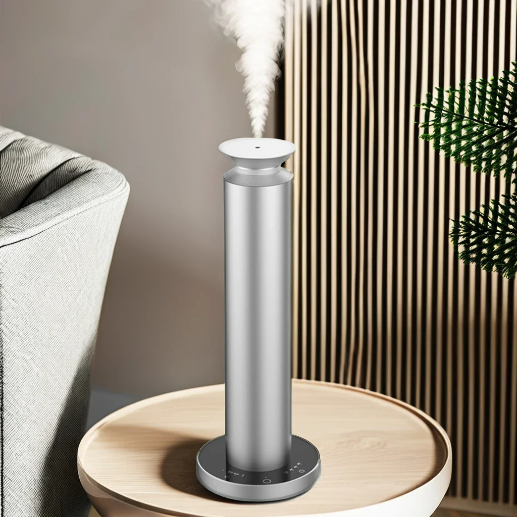 Dermey Portable USB Aroma Diffuser Smart Quiet Technology Waterless Essential Oil Fragrance Machine Humidifier