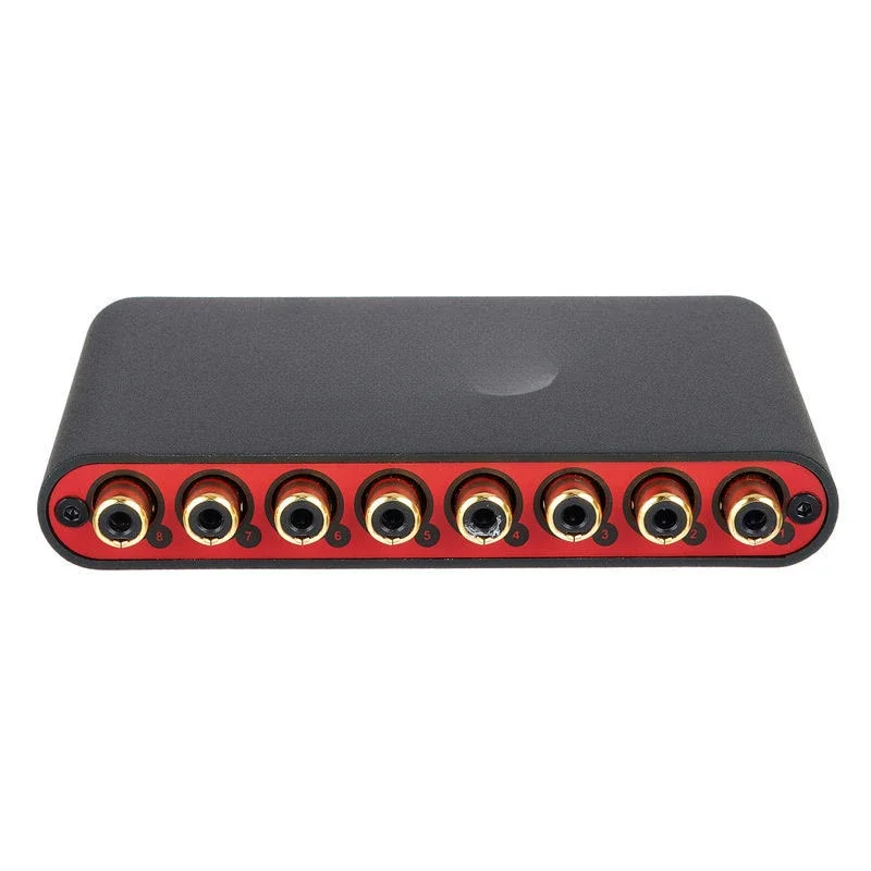 GIGAPORT eX 8 output usb professional grade external sound card, audio interface arrangement and mixing